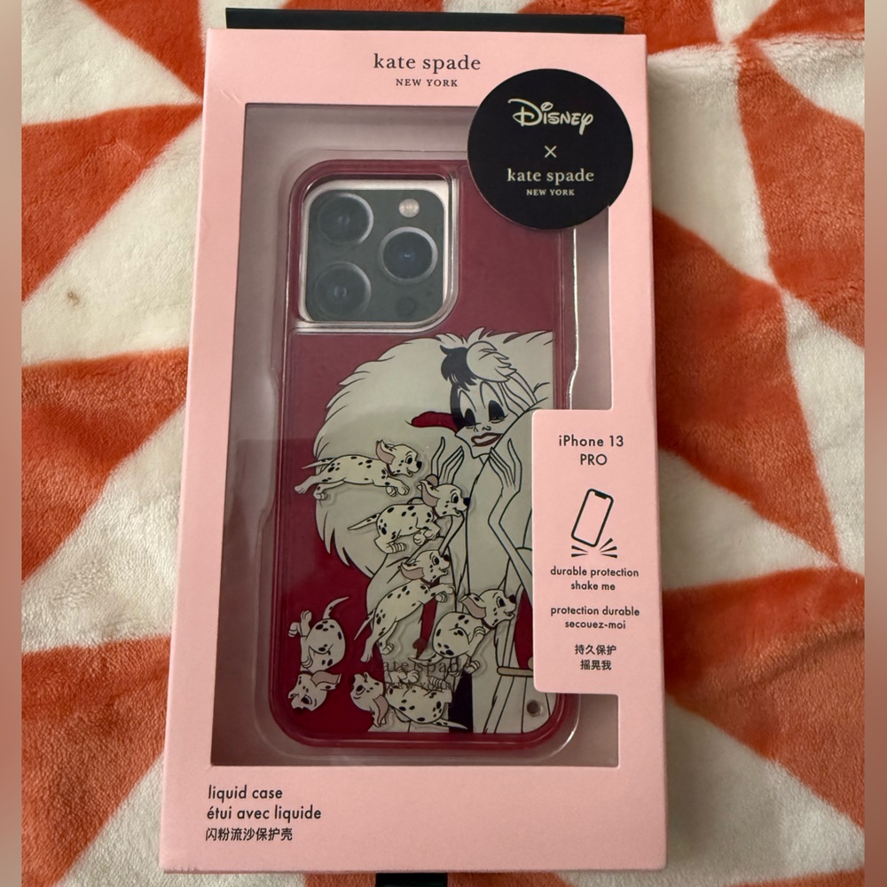 Kate Spade Disney iPhone 13 Pro Case - Red